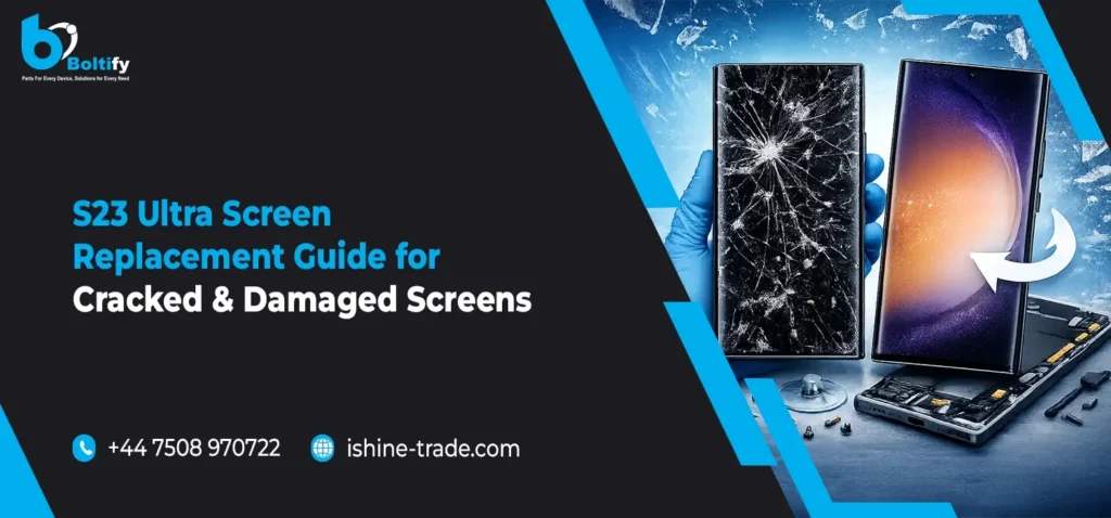 S23 Ultra Screen Replacement Guide for Cracked and Damaged Screens