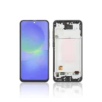 Replacement LCD Screen For Samsung Galaxy A36 5G (A366E) Black - With Frame