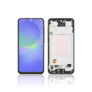 Replacement LCD Screen For Samsung Galaxy A36 5G (A366E) Black - With Frame
