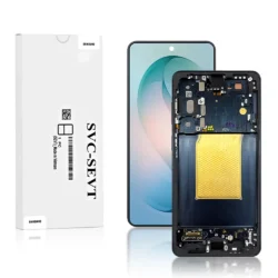 Genuine LCD Screen For Samsung Galaxy S26 Plus (S947) With Frame and Touchpad - Jet Black (GH82-39123A)