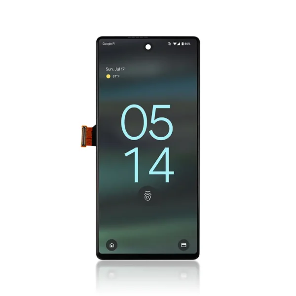Genuine LCD Screen For Google Pixel 6A (GX7AS,GB62Z,G1AZG) With Frame and Touchpad (G949-00239-01)-1