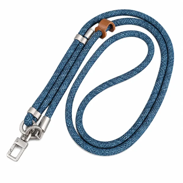 Universal 1.5M Braided Crossbody Phone Lanyard-2