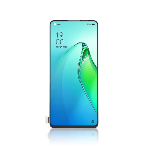 Replacement LCD Screen Display Touch and Digitizer Assembly for Oppo Reno 8 Pro Black - No Frame-1