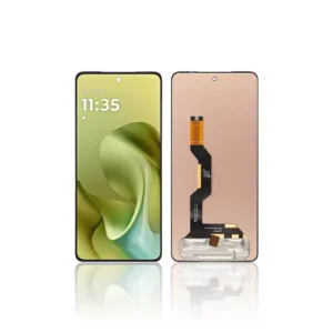 Replacement LCD Display Touch Screen For Motorola Moto G86 Black - No Frame