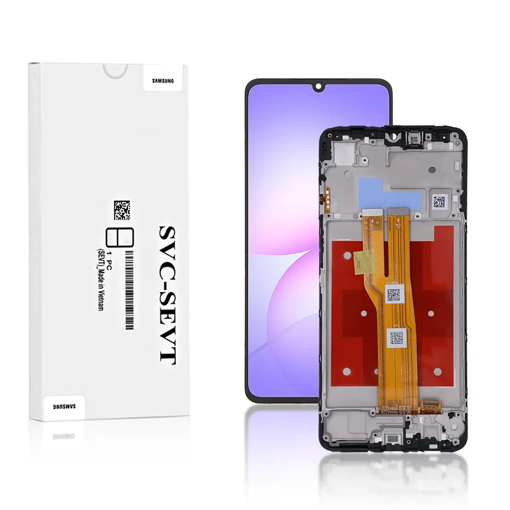 44A Genuine LCD Screen For A07 (A075) With Frame and Touchpad Black Genuine LCD Screen For Samsung Galaxy A07 (A075F) With Frame and Touchpad - Black (GH81-28044A)