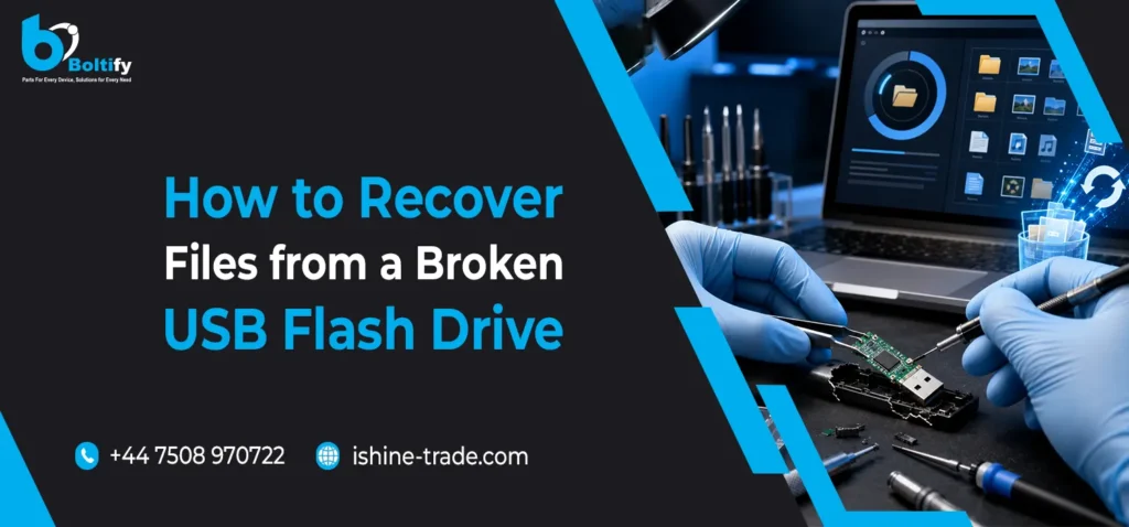How to Recover Files from a Broken USB Flash Drive