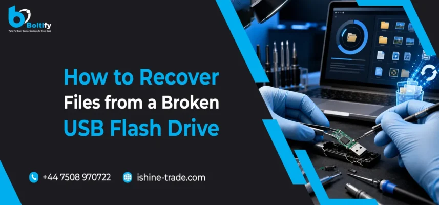How to Recover Files from a Broken USB Flash Drive