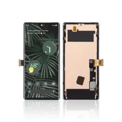 Replacement LCD Screen Display Touch and Digitizer Assembly For Google Pixel 6 Pro With Frame – Black