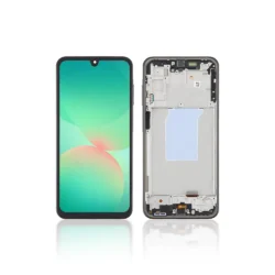 Replacement OLED LCD Screen For Samsung Galaxy A26 (A266E) Black - With Frame
