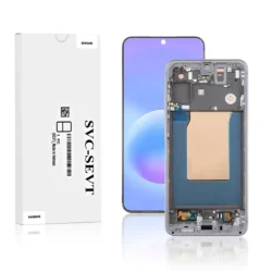 Genuine LCD Screen For Samsung Galaxy A57 (A576) With Frame and Touchpad - Grey (GH82-39285A)