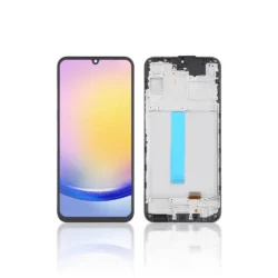 Replacement OLED LCD Screen For Samsung Galaxy A25 (A256) Black – With Frame