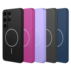 Silicone Camera Cover Magsafe Case For Samsung S26 Ultra