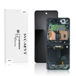 Genuine LCD Screen For Samsung Galaxy Z Flip 7 5G (F766) With Frame and Touchpad Inner – Black (GH82-37581C)