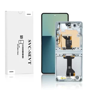 Genuine LCD Screen For Samsung Galaxy Z Flip 7 5G (F766) With Frame and Touchpad Inner – Green (GH82-37581E)-1