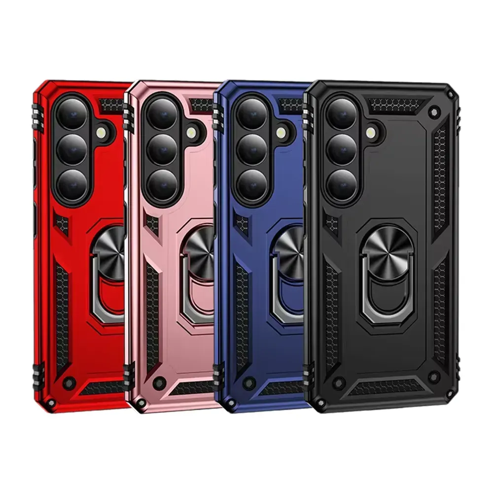 29A Slim Shockproof Ring Armor Stand Phone Case for Samsung Galaxy A27 Main Ring Armor Case For Samsung A27