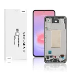 Genuine LCD Screen For Samsung Galaxy A37 ( A376) With Frame and Touchpad - Awesome Charcoal (GH82-39232A)