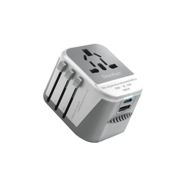 Universal 4in1 With USB-A To USB-C Worldwide Travel Adapter-2