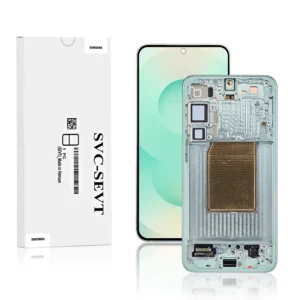 Genuine LCD Screen For Samsung Galaxy S25 Plus (S936) With Frame and Touchpad - Touch Mint (GH82-36368B)
