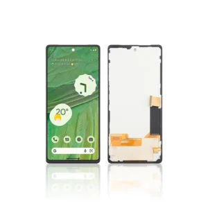 Replacement LCD Screen Display Touch and Digitizer Assembly For Google Pixel 7 (GVU6C) With Frame – Black