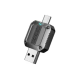 M40 2 In 1 USB-A & USB-C Wireless Car Adapter for Car Play-2