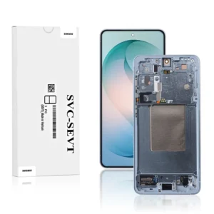 Genuine LCD Screen For Samsung Galaxy S26 (S942) With Frame and Touchpad - Light Blue (GH82-39192B)