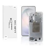 Genuine LCD Screen For Samsung Galaxy S26 (S942) With Frame and Touchpad - White (GH82-39192D)