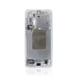 Genuine LCD Screen For Samsung Galaxy S26 (S942) With Frame and Touchpad - White (GH82-39192D)-1