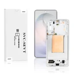 Genuine LCD Screen For Samsung Galaxy S26 Plus (S947) With Frame and Touchpad - White (GH82-39123D)