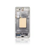 Genuine LCD Screen For Samsung Galaxy S24 (S921) With Frame and Touchpad - Marble Grey (GH82-33287B)-1