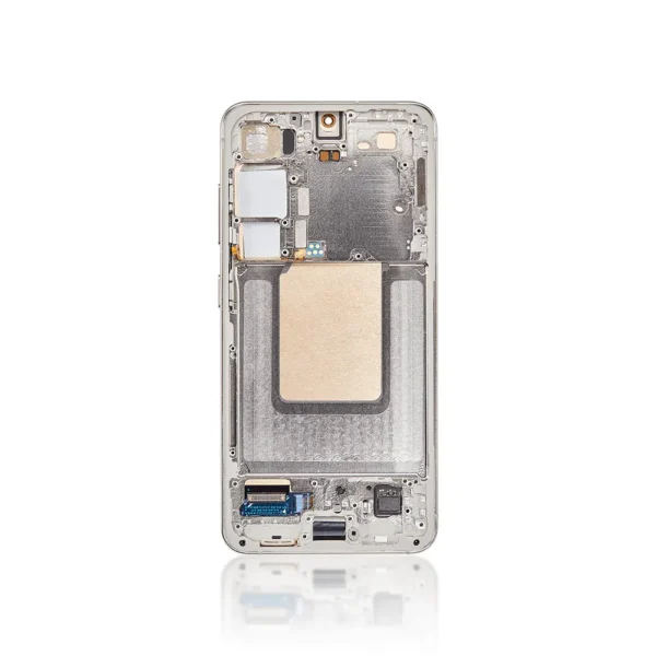 Genuine LCD Screen For Samsung Galaxy S24 (S921) With Frame and Touchpad - Amber Yellow (GH82-33287D)-1