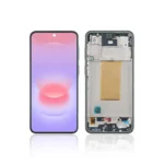 Replacement OLED LCD Screen For Samsung Galaxy A37 (A376E) Black – With Frame