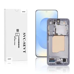 Genuine LCD Screen For Samsung Galaxy S25 (S931) With Frame and Touchpad - Icy Blue (GH82-36329C)