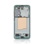 Genuine LCD Screen For Samsung Galaxy S25 (S931) With Frame and Touchpad - Mint (GH82-36329B)