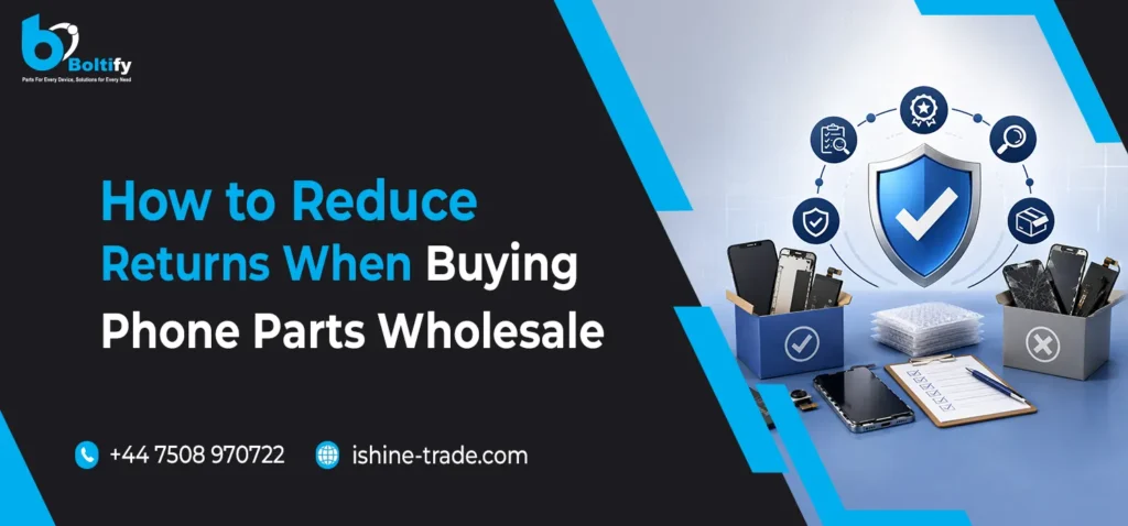 How to Reduce Returns When Buying Phone Parts Wholesale