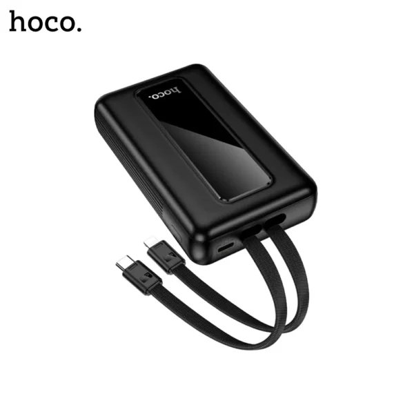 Hoco J162A Full power 22.5W+PD20W Fully Compatible Power Bank With Two Cables (20000mAh)-3