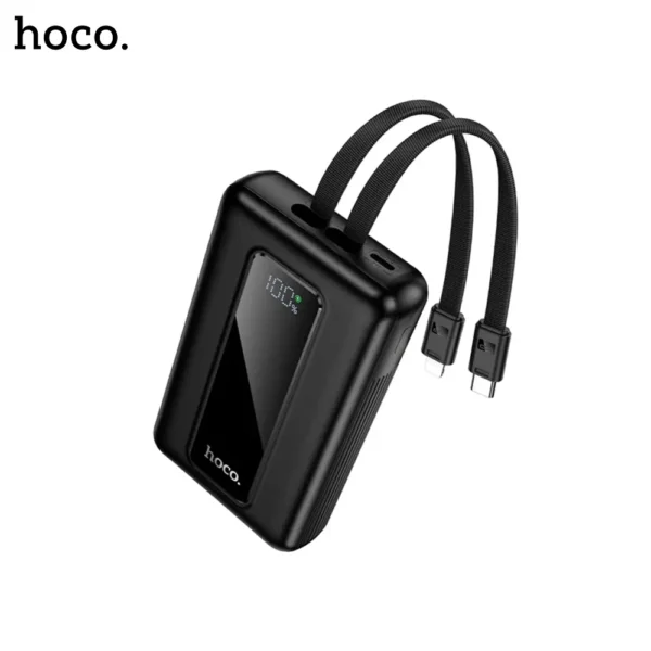 Hoco J162A Full power 22.5W+PD20W Fully Compatible Power Bank With Two Cables (20000mAh)-4