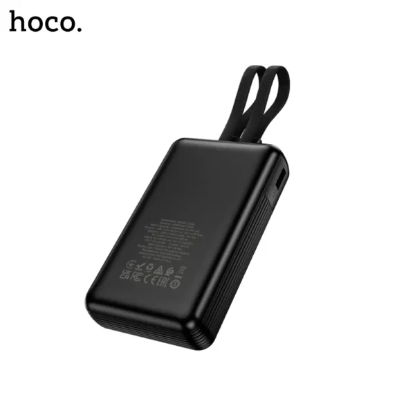 Hoco J162A Full power 22.5W+PD20W Fully Compatible Power Bank With Two Cables (20000mAh)-6