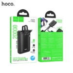 Hoco J162A Full power 22.5W+PD20W Fully Compatible Power Bank With Two Cables (20000mAh)-7