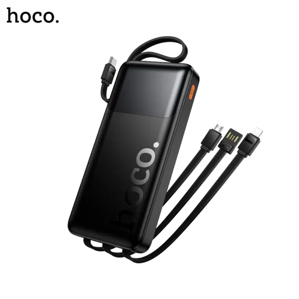 Hoco J156 Founder 22.5W+PD20W Fully Compatible Power Bank With Four Cables (10000mAh)-2