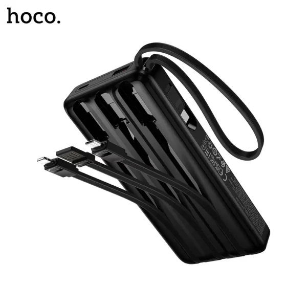Hoco J156 Founder 22.5W+PD20W Fully Compatible Power Bank With Four Cables (10000mAh)-3