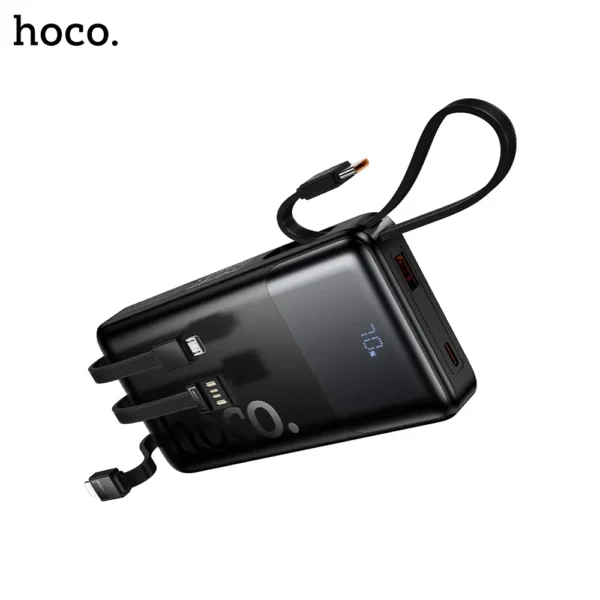 Hoco J156 Founder 22.5W+PD20W Fully Compatible Power Bank With Four Cables (10000mAh)-5