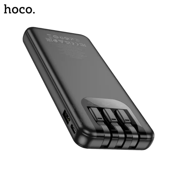 Hoco J114 Charger Power Bank With Cable And Digital Display (10000mAh)-6
