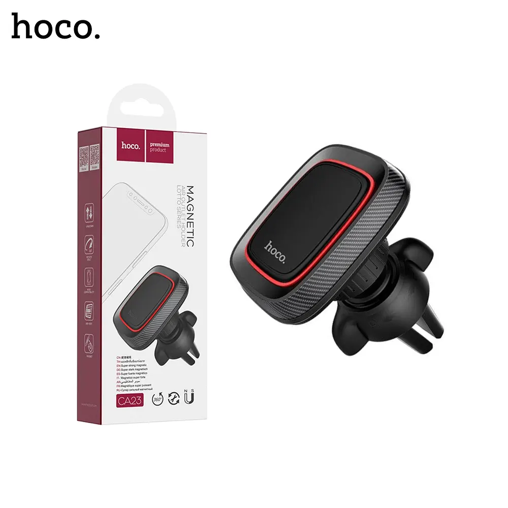 13A Hoco CA23 Lotto Series Air Outlet Magnetic Car Phone Holder Hoco CA23 Lotto Series Air Outlet Magnetic Car Phone Holder-1