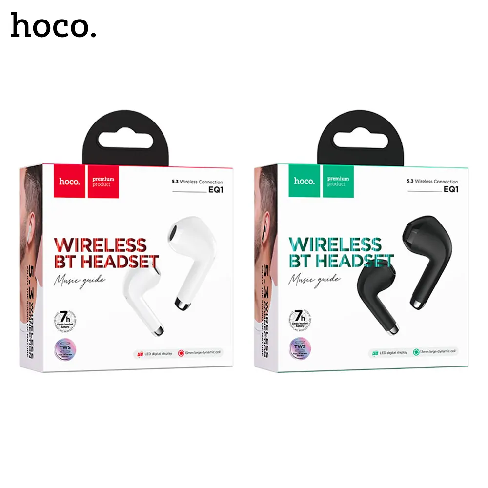15A Hoco EQ1 Music Guide True wireless BT Headset Hoco EQ1 Music Guide True wireless BT Headset-1
