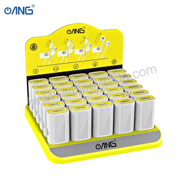ANG All-in-One USB Cables & Earphones Counter Display Kit (30-Piece Retail Pack)-3