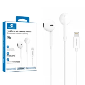 Onemust HP02 Lightning In-Ear Wired Handsfree With HD Microphone-1