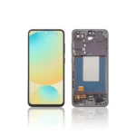 Pull Out A Grade Replacement LCD Screen For Samsung Galaxy S24 FE 5G (S721B) With Frame – Black-1