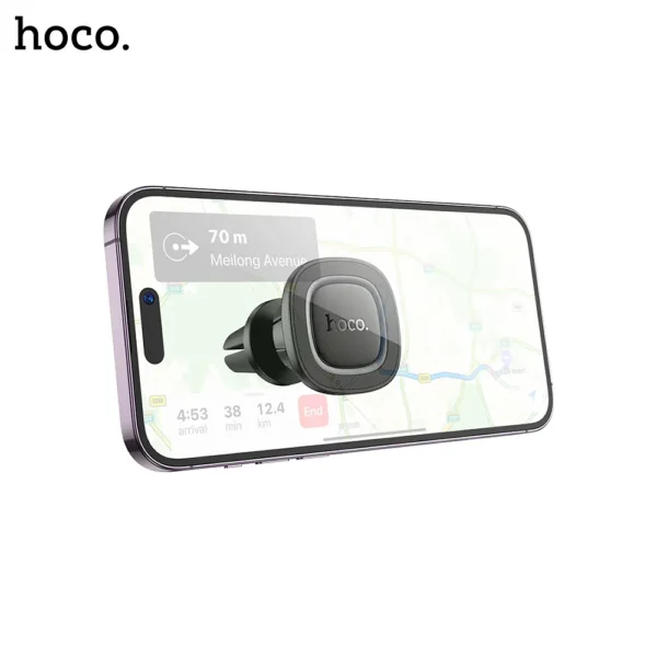 Hoco H72 Crown Air Outlet Magnetic Car Phone Holder-5