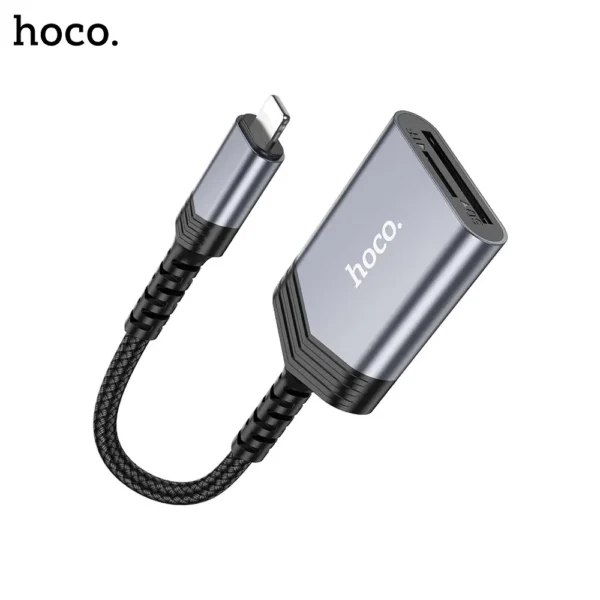 Hoco UA25 Lightning to SD / TF Card Reader (480Mbps)-4