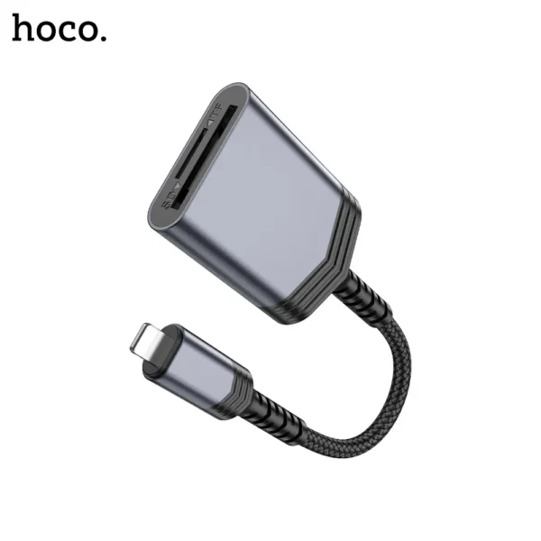 Hoco UA25 Lightning to SD / TF Card Reader (480Mbps)-5